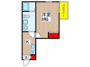 モダンゲート実籾の物件間取画像